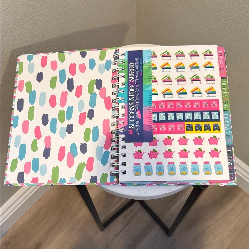 Colorful Budget Binder Notebook - Picture 2 of 5